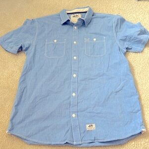Vans Off the Wall men’s button down shirt sleeve shirt XL